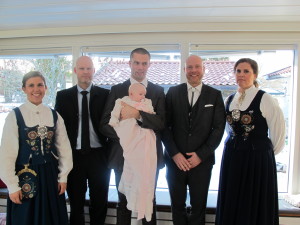 Pappa, Majers og de fine fadderne 