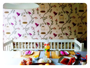 Ingrid lager alltid fantastisk lunsj!